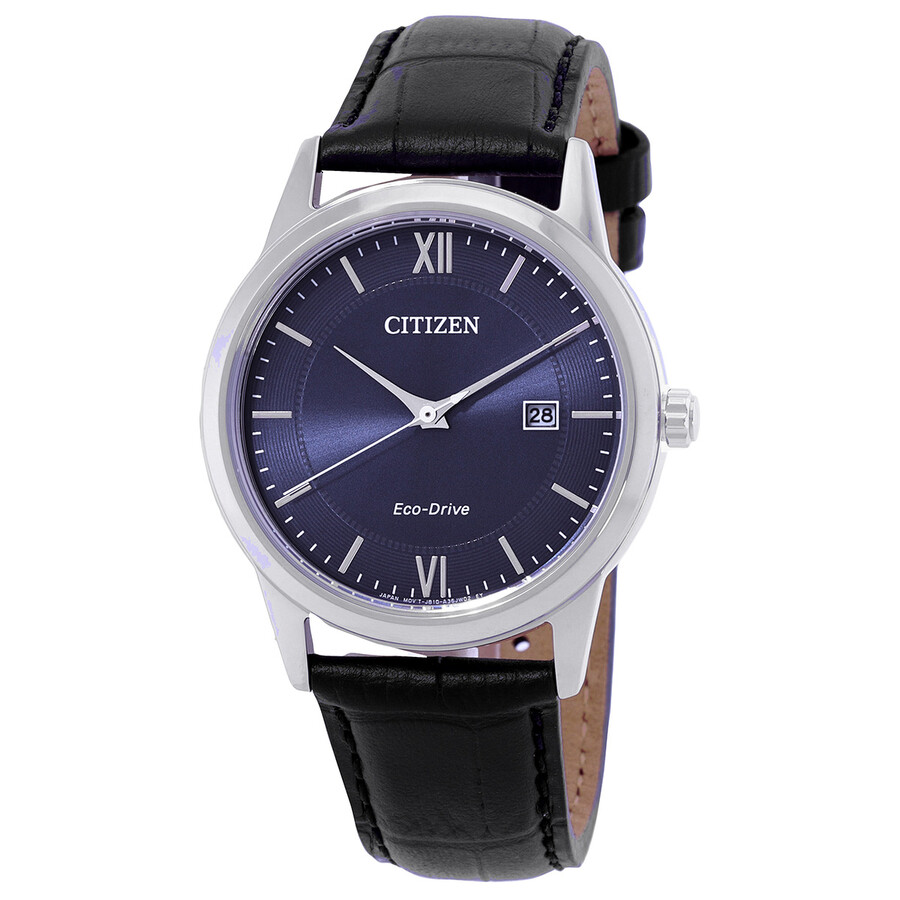 Citizenシチズンウオッチ 逆インポート Classic Eco Drive 青碧 文字盤 メンズ 御覧になる AW1780 09L