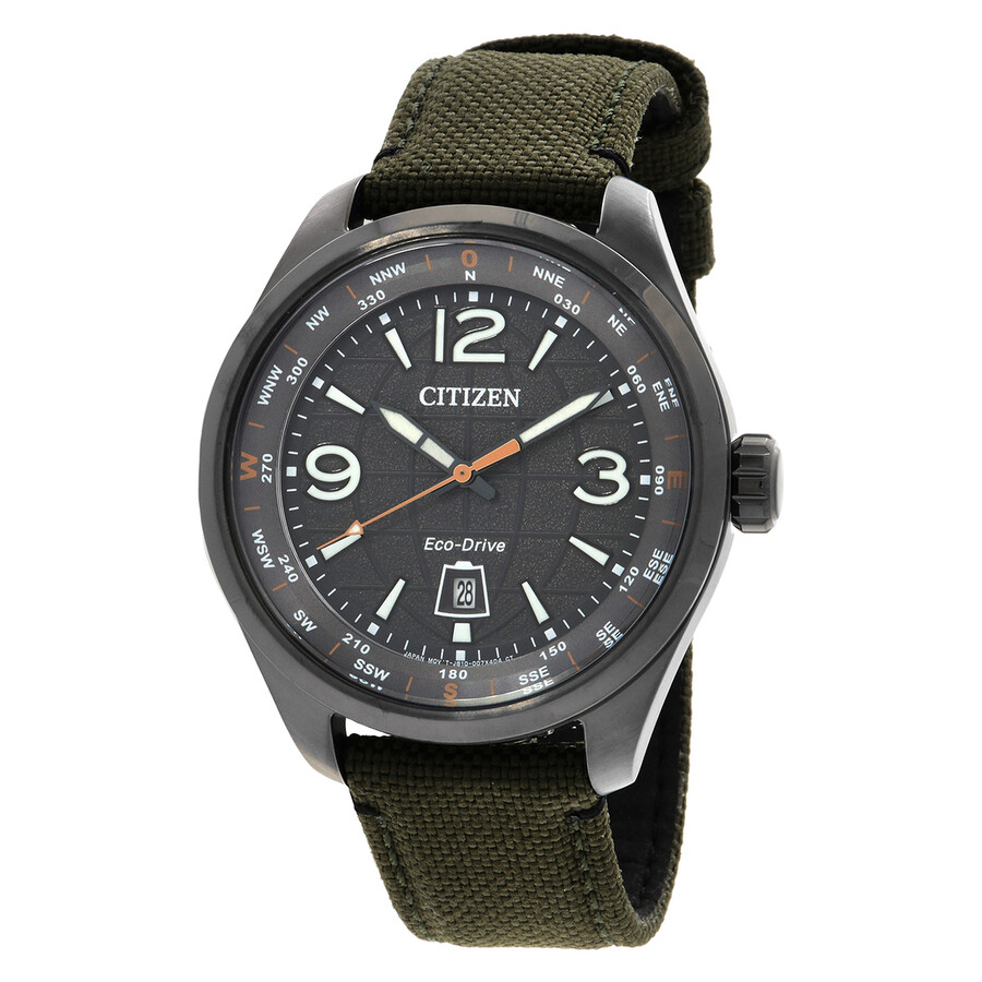 Citizenシチズンウオッチ 逆インポート Eco Drive 薄墨色 文字盤 メンズ 御覧になる AW1837 11H