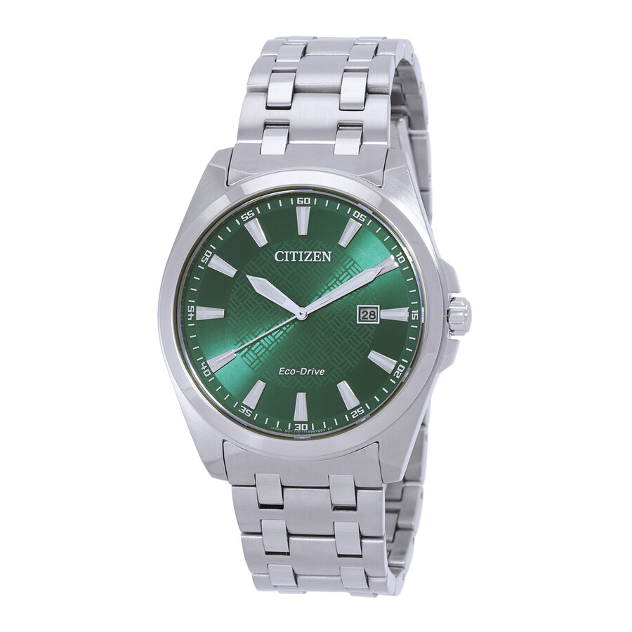 Citizenシチズン腕時計 逆輸入 Peyten Eco Drive グリーン ダイヤル メンズ ウォッチ BM7530 50X