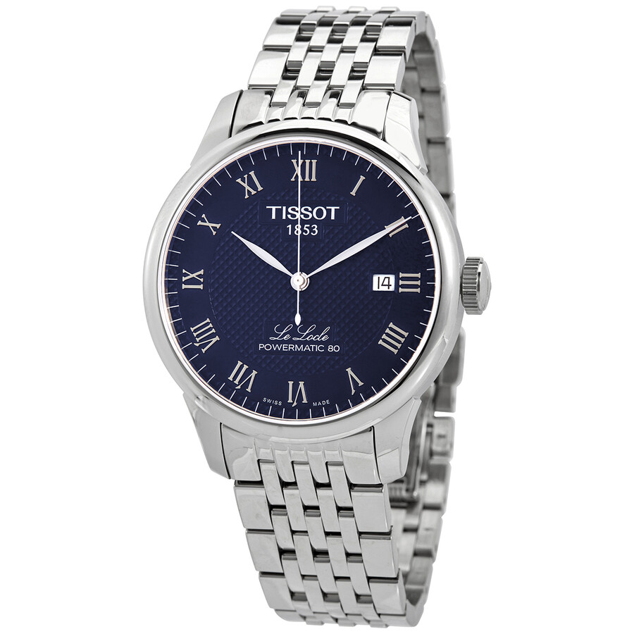 Tissotティソ ル・ロックル 自動小銃 青碧文字盤 メンズウォッチ T006.407.11.043.00