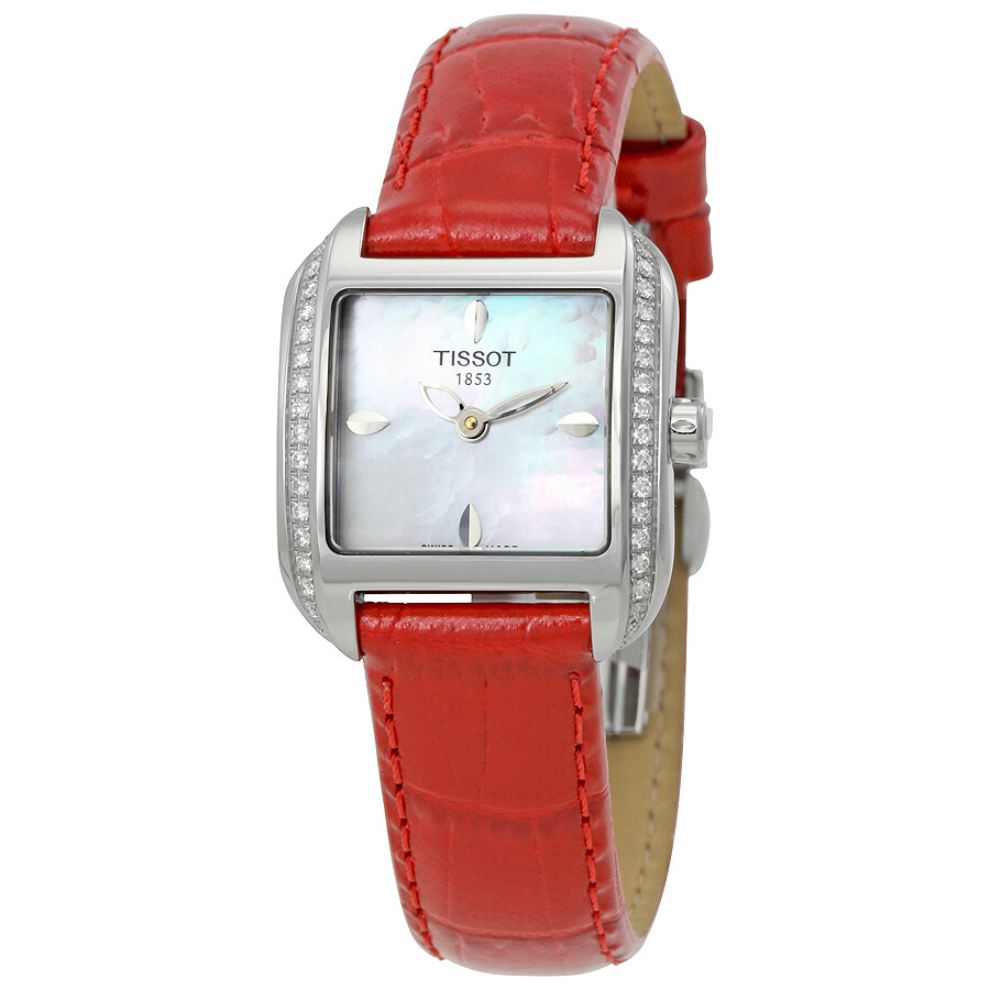 Tissotティソ T-ウェーブ マザーオブパールダイヤル レディースウォッチ T02.1.365.71