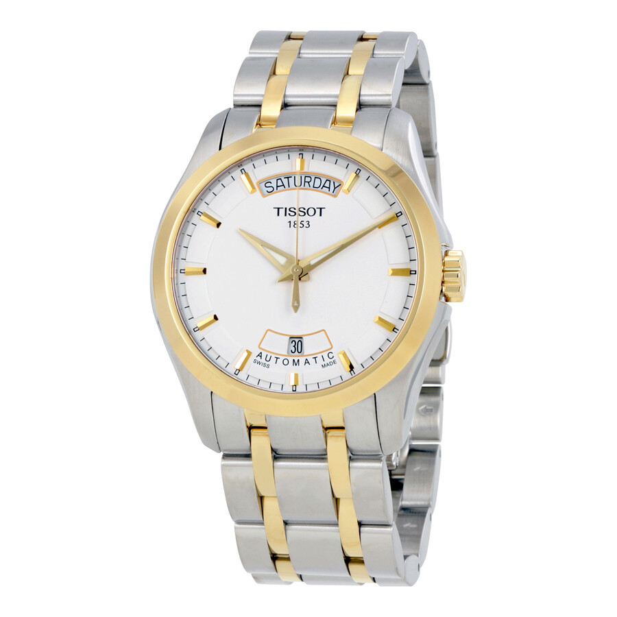 Tissotティソ T-トレンド クチュリエ ホワイトダイヤル メンズウォッチ T0354072201100