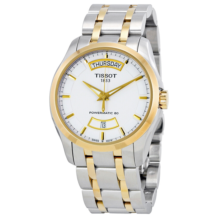 Tissotティソ デザイナー パワーマティック 80 デイデイト 自動小銃 メンズウォッチ T035.407.22.011.01