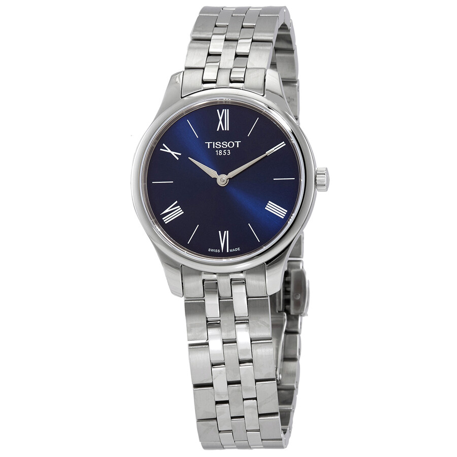 Tissotティソ トラディション 5.5 クォーツ ブルーダイヤル レディースウォッチ T063.209.11.048.00 48,960円