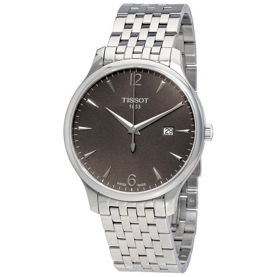 Tissotティソ トラディション アンスラサイトダイヤル メンズウォッチ T0636101106700