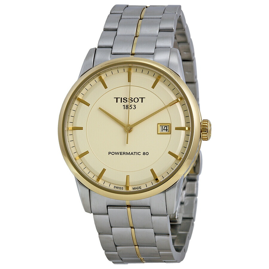 Tissotティソ パワーマティック 80 象牙色文字盤 メンズウォッチ T0864072226100