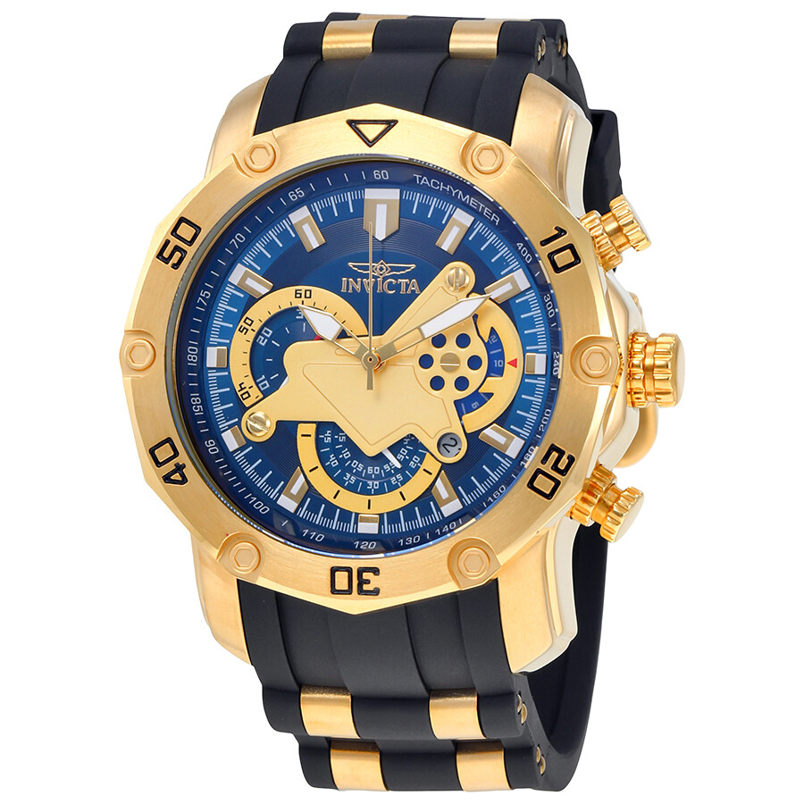 Invictaインビクタ Pro Diver クロノグラフ ブルー ダイヤル メンズ 腕時計 23426｜Basqueバスク
