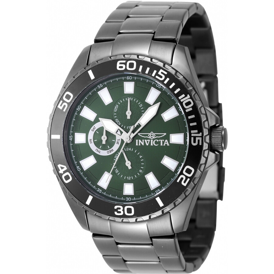 Invictaインビクタ Pro Diver クォーツ グリーン ダイヤル メンズ 腕時計 29930｜Basqueバスク