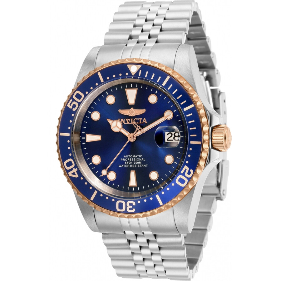 Invictaインビクタ Pro Diver 自動小銃一巻き 暗然たる青碧 文字盤 メンズ 御覧になる 32503