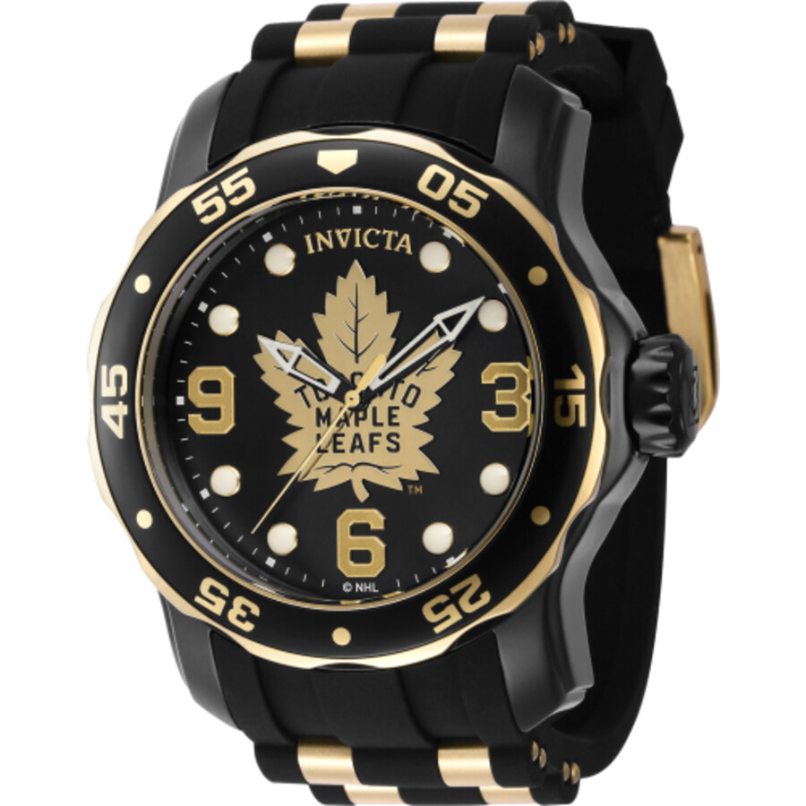 Invictaインビクタ NHL トロント メープルリーフス 石英 メンズ ウオッチ 42326