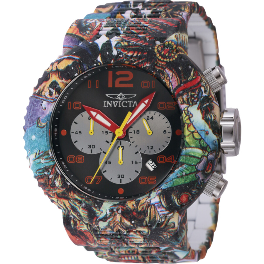Invictaインビクタ Pro Diver Zager エクスクルーシブ クロノグラフ 石英 メンズ ウオッチ 43234