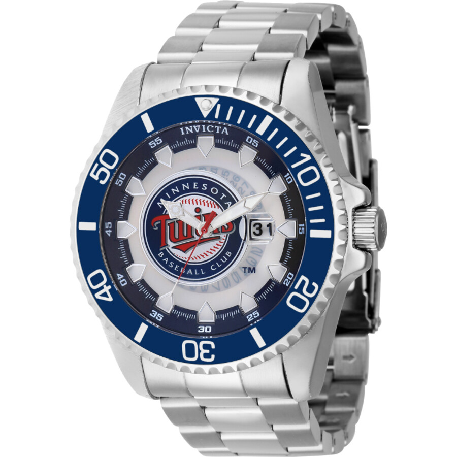 Invictaインビクタ MLB 北極星の州 ツインズ 石英 メンズ ウオッチ 43470