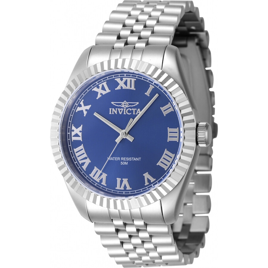 Invictaインビクタ Specialty 石英 青色 文字盤 メンズ ウォッチ 47399