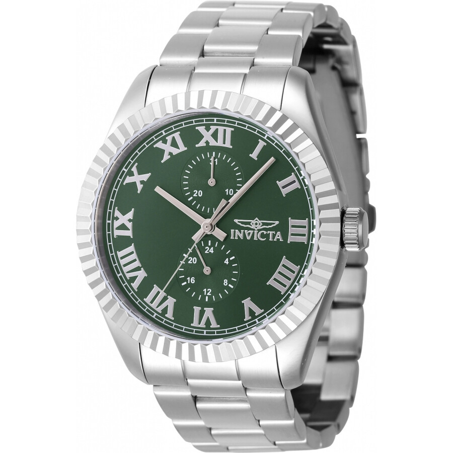 Invictaインビクタ Specialty GMT 石英 緑であること 文字盤 メンズ ウォッチ 47422