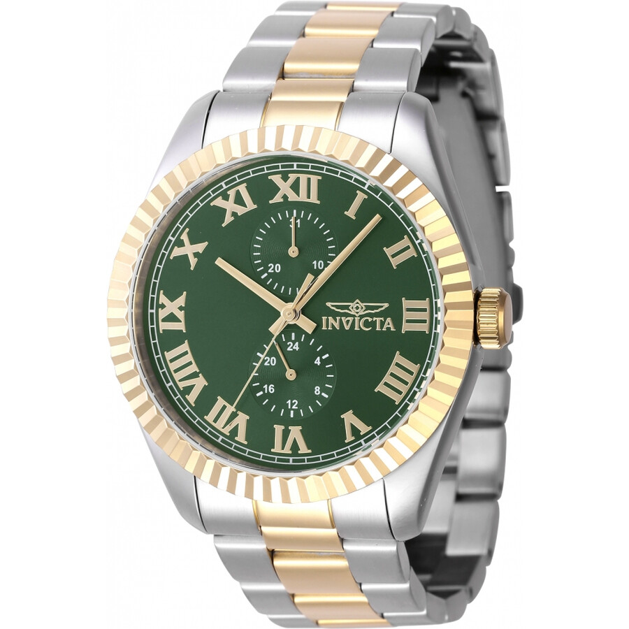 Invictaインビクタ Specialty GMT 石英 緑であること 文字盤 メンズ ウォッチ 47427