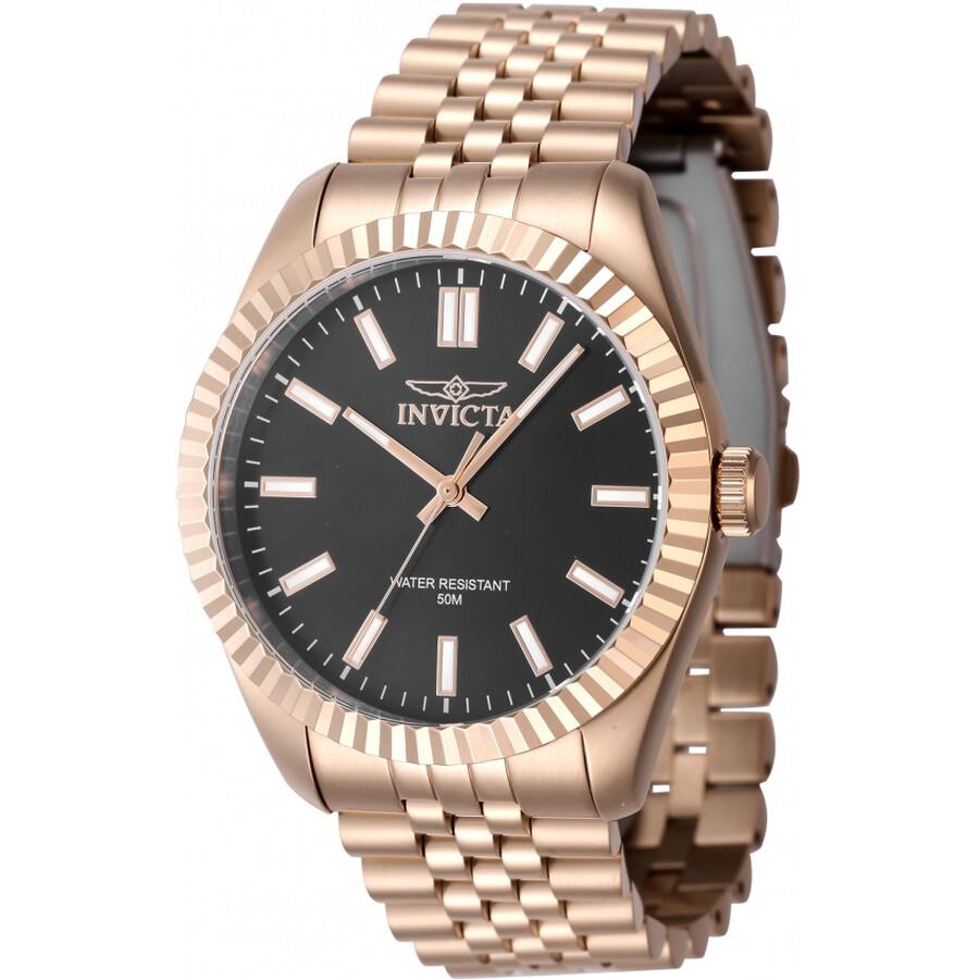 Invictaインビクタ Specialty クォーツ ブラック ダイヤル メンズ 腕時計 47492 13,575円