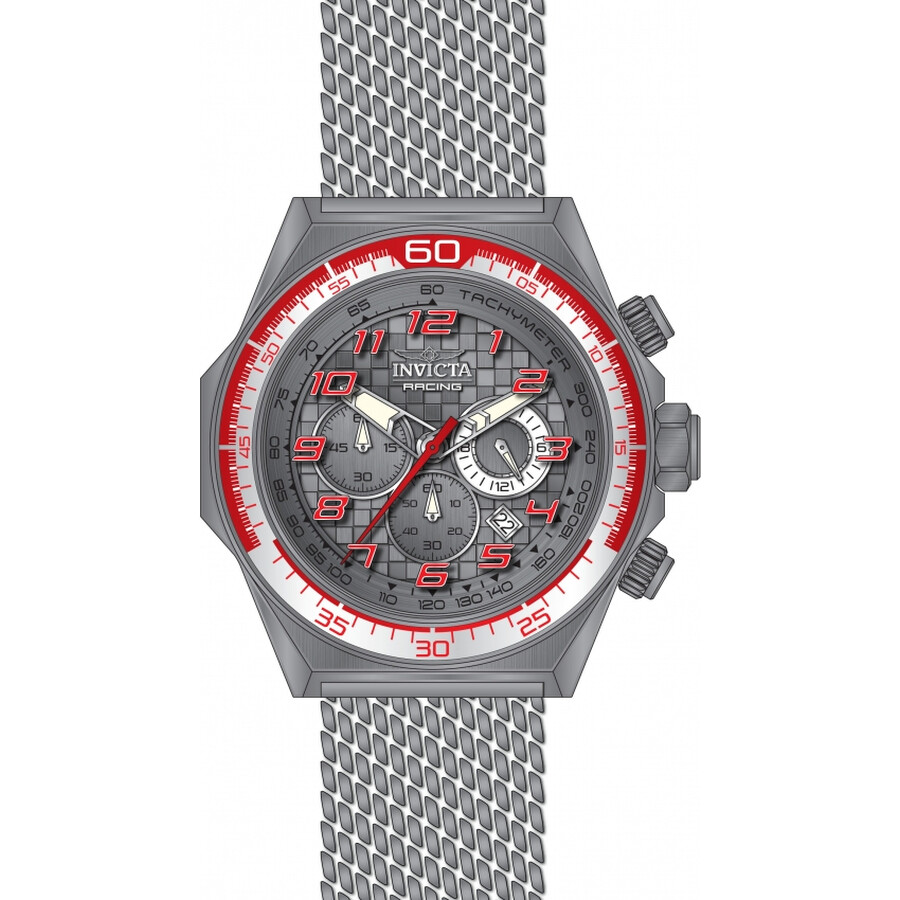 Invictaインビクタ Racing クロノグラフ GMT 石英 薄墨色 文字盤 メンズ ご覧なさる 47904