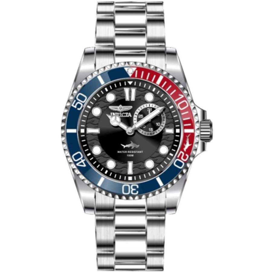 Invictaインビクタ Pro Diver クォーツ ブラック ダイヤル メンズ ウォッチ 49274