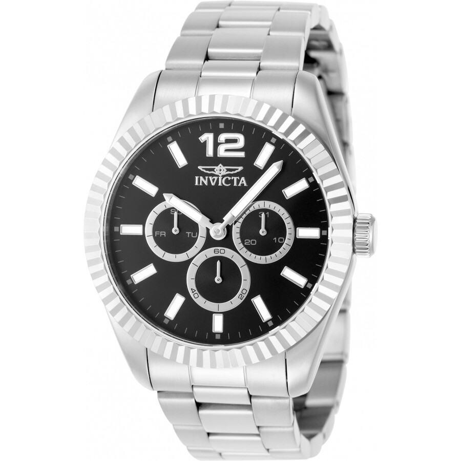 Invictaインビクタ Specialty クォーツ ブラック ダイヤル メンズ ウォッチ 49511 13,962円