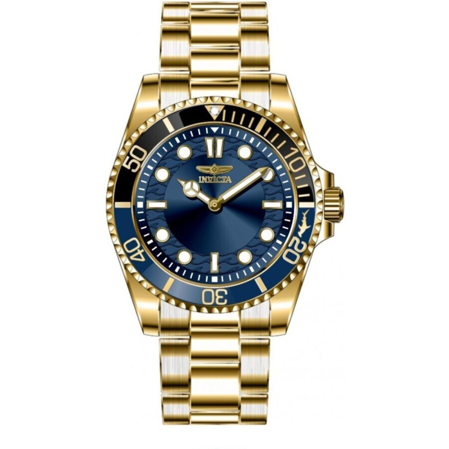 Invictaインビクタ Pro Diver 石英 青碧 文字盤 メンズ 御覧になる 49707