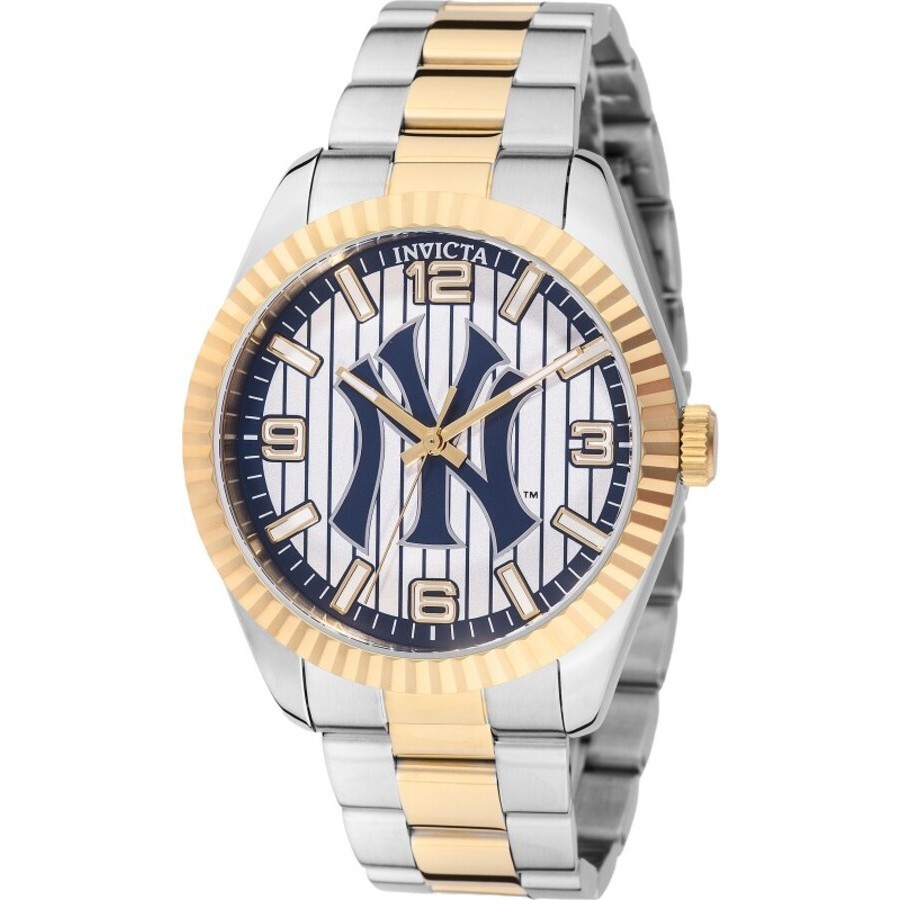 Invictaインビクタ Specialty New York Edition クォーツ シルバー ダイヤル メンズ ウォッチ 49863|Basqueバスク