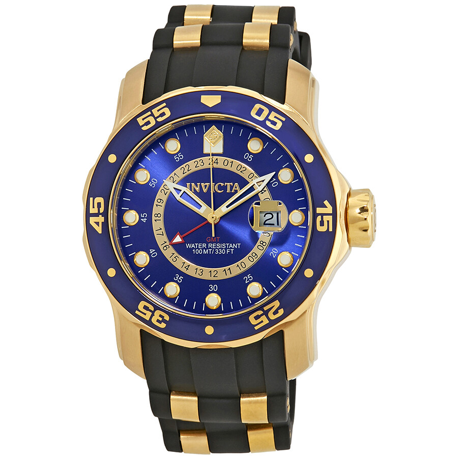 Invictaインビクタ Pro Diver GMT 青碧 文字盤 メンズ ウオッチ 6993