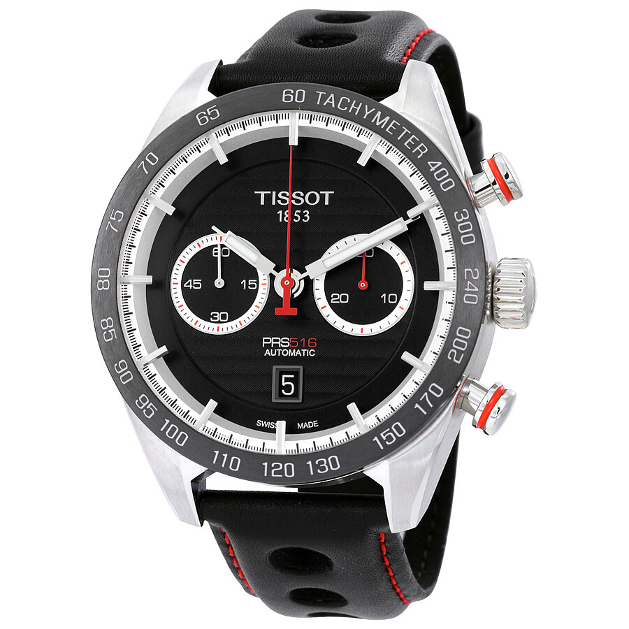 Tissotティソ PRS 516 クロノグラフ 自動小銃 メンズウォッチ T100.427.16.051.00