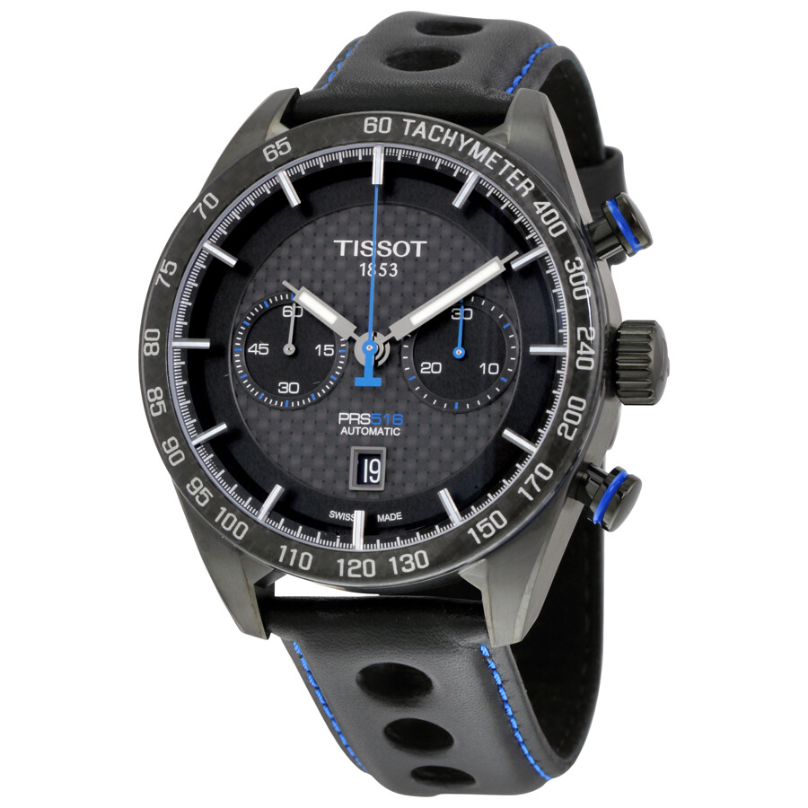 Tissotティソ PRS 516 クロノグラフ 自動小銃 メンズウォッチ T100.427.36.201.00