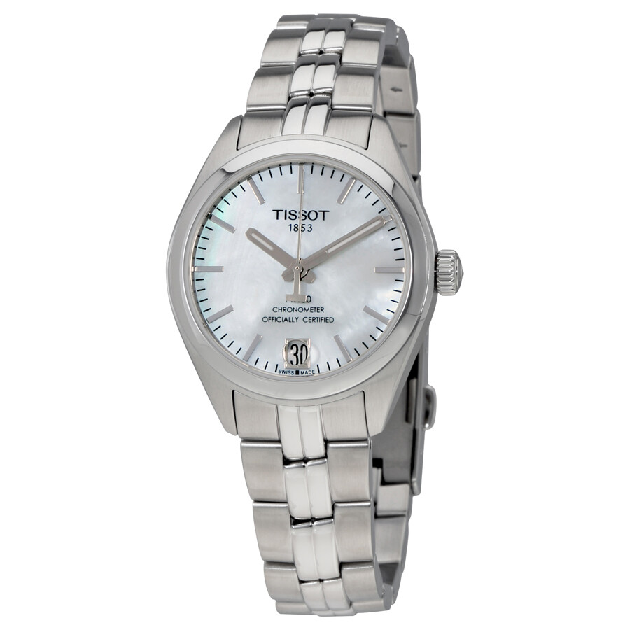 Tissotティソ PR 100 オートマチック レディースウォッチ T101.208.11.111.00