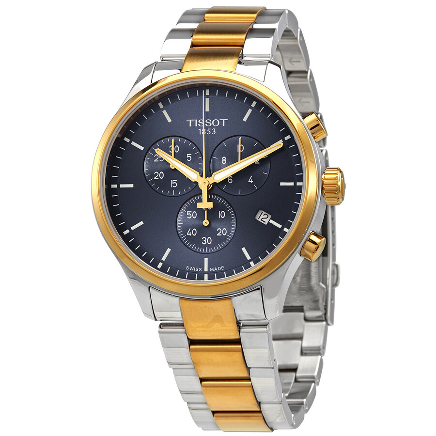 Tissotティソ T-運動競技 クロノグラフ 石英 青碧文字盤 メンズウォッチ T116.617.22.041.00