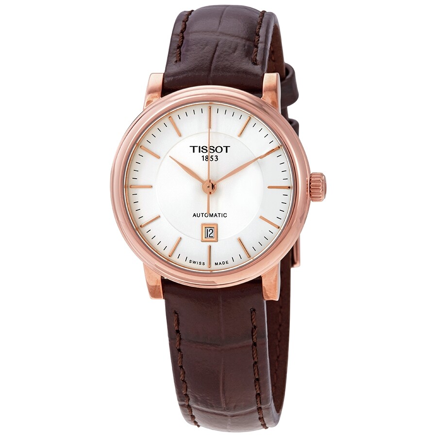 Tissotティソ カーソン オートマチック シルバーダイヤル レディースウォッチ T122.207.36.031.00|Basqueバスク