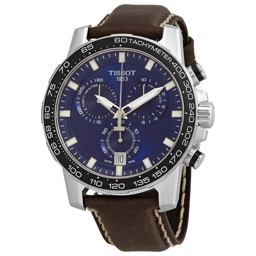 Tissotティソ 百貨店運動競技 クロノグラフ 石英 青碧文字盤 メンズウォッチ T125.617.16.041.00