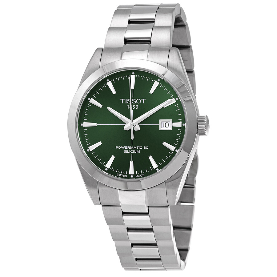 Tissotティソ ジェントルマン パワーマティック 80 シリシウム オートマチック グリーンダイヤル メンズウォッチ T127.407.11.091.01 94,050円