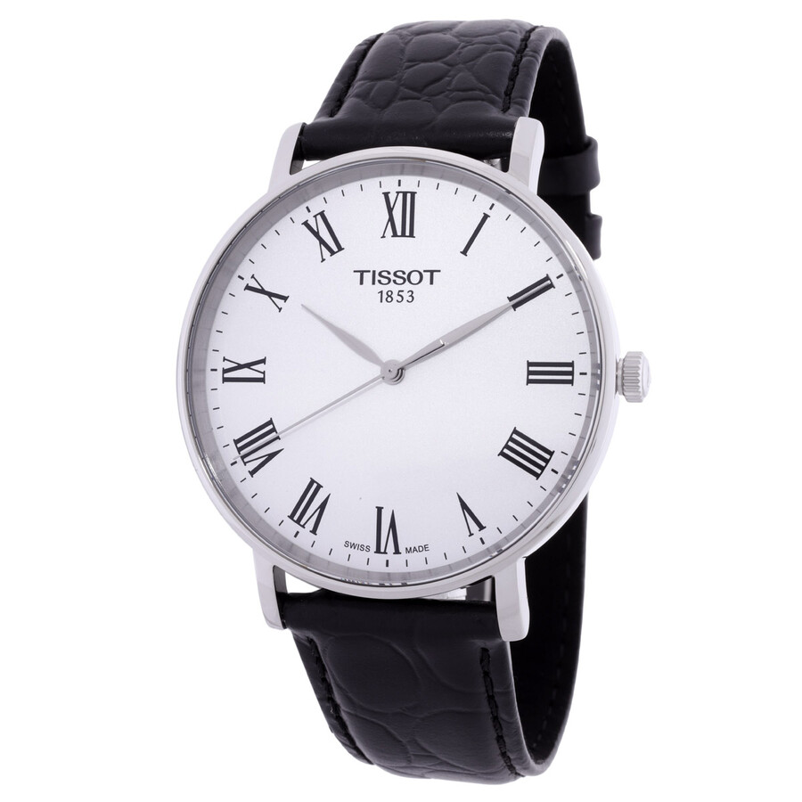 Tissotティソ T-クラシック クォーツ ホワイトダイヤル メンズウォッチ T143.410.16.033.00 36,400円