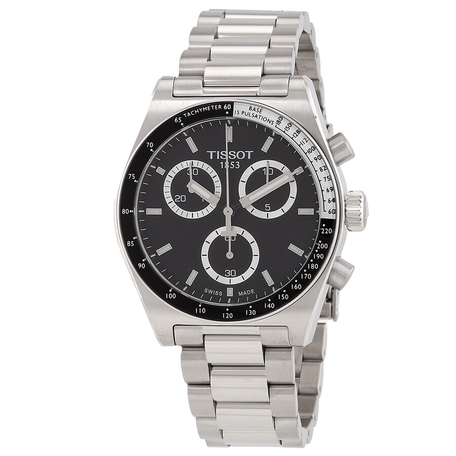 Tissotティソ T-運動競技 クロノグラフ 石英 黒いこと文字盤 メンズウォッチ T149.417.11.051.00