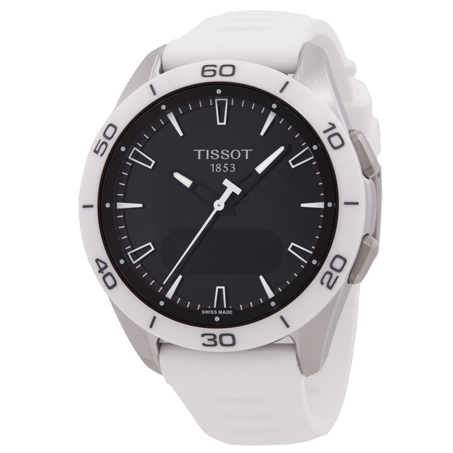 Tissotティソ T-タッチ コネクト スポーツ クォーツ ブラックダイヤル メンズウォッチ T1534204705103
