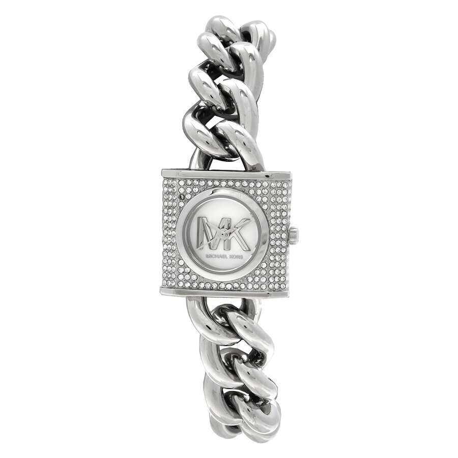 MK Chain Lock 白いこと レディース MK4718 Michael Kors