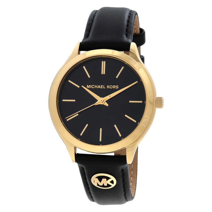 Slim Runway クォーツ ブラック レディース MK7553 Michael Kors