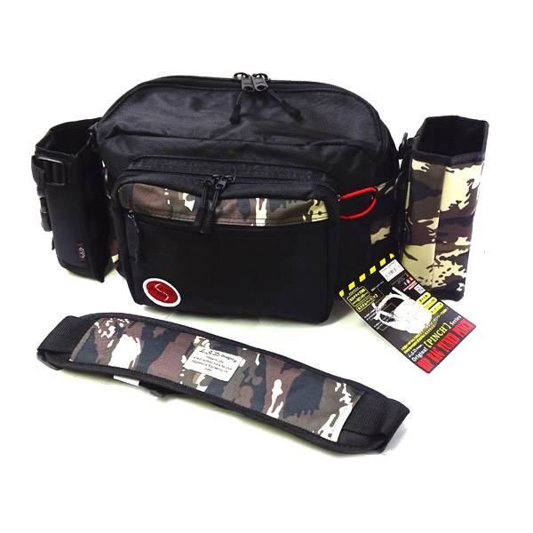 楽天市場 在庫限定40 Off Lsdデザイン ヒップバッグチューンドピンチ カモ 便利なオプション付き3点セット まとめ送料割 Bs09 釣具のバスメイトインフィニティ