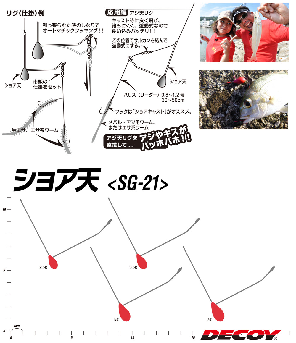 楽天市場 デコイ ショア天 Sg 21 メール便配送可 まとめ送料割 釣具のバスメイトインフィニティ 楽天市場 デコイ ショア天 Sg 21 メール便配送可 まとめ送料割 釣具のバスメイトインフィニティ