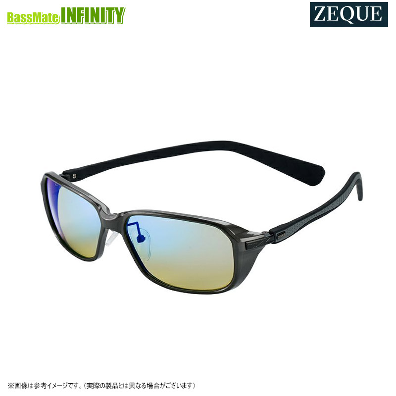 楽天市場】○ゼクー Zeque シェイド F-2244 ガンメタル/マットブラック
