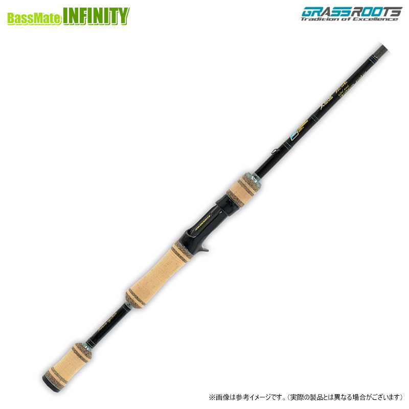 楽天市場】グラスルーツ バスロッド エンゲージナイヴス EKC62L-F Bait