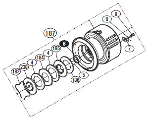楽天市場】○シマノ 24 ツインパワー 4000XG (046871)用 純正標準