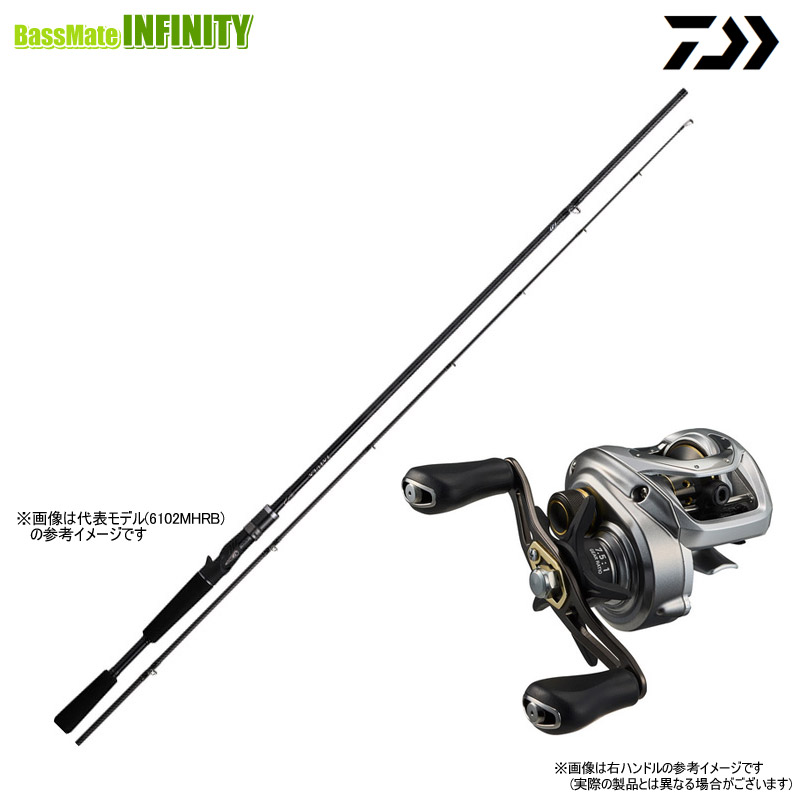 【バス釣り(ベイト)入門セット】●ダイワ　タトゥーラ XT 651LFB （ベイトモデル）＋ダイワ　24 バスX 100HL (左ハンドル)