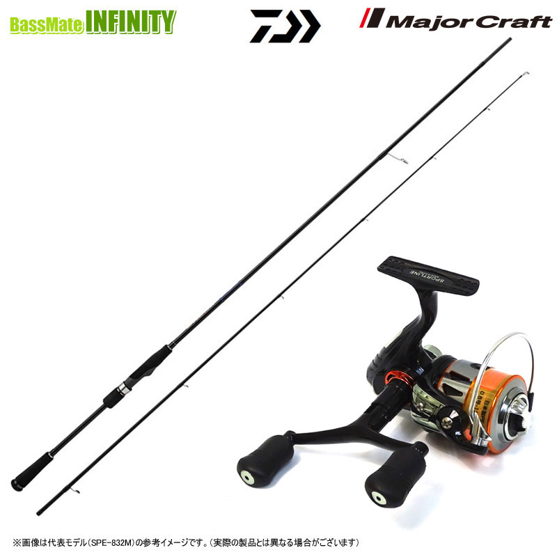 【送料無料】【PE0.8号(130m)糸付き】【エギング入門セット】●メジャークラフト　NEW 24 ソルパラ SPE-S832L エギング (ソリッドティップ)＋ダイワ　16 リーガル2506H-DH 楽天市場】【送料無料】【PE0.8号(130m)糸付き】【エギング入門セット