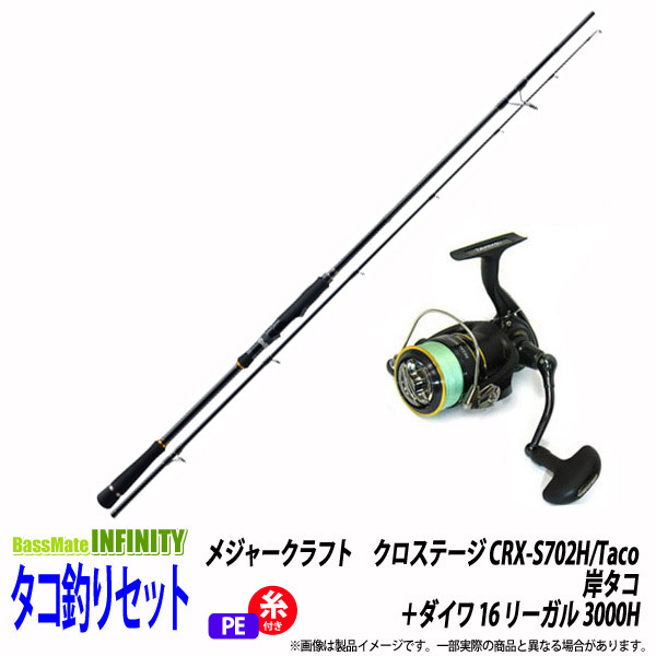 楽天市場】【6号(150m)糸付き】【タコ（スピニング）入門セット