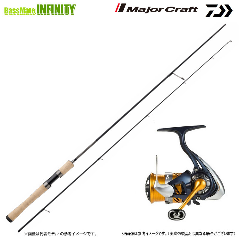 【エリアトラウト(保護すること釣り場)ハウツー物仕掛ける】●大リーグ手工芸品 トラパラ AT(エリアトラウト) TPAT-632UL＋ダイワ 24 レブロス LT1000S ロッド・竿-フィッシング