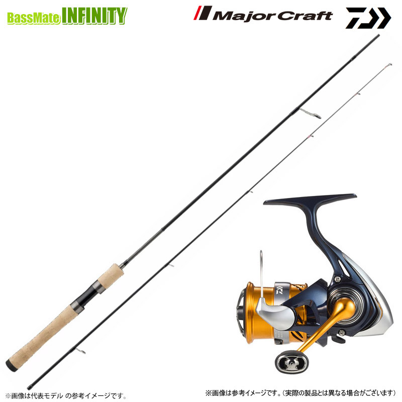 【エリアトラウト(保護すること釣り場)ハウツー物仕掛ける】●大リーグ手工芸品 トラパラ AT(エリアトラウト) TPAT-S622L＋ダイワ 24 レブロス LT2000S-XH スポーツ・アウトドア-フィッシング-ロッド・竿本体