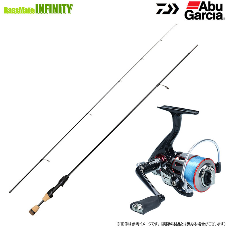 【ナイロン4lb(100m)糸付き】【エリアトラウト(管理釣り場)入門セット】●アブガルシア Abu　マスビート4 MBES-632ULS (スピニングモデル)＋スポーツライン MS V-MAX 2004DX 8,547円