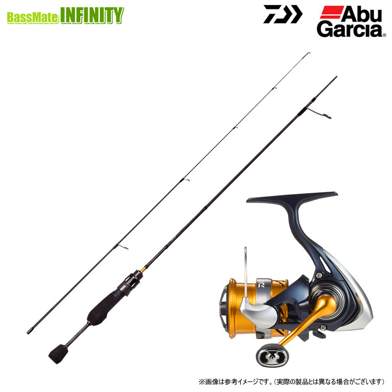 【アジング入門セット】●アブガルシア Abu ソルティースタイル アジ SYAS-432ULS (スピニング)＋ダイワ 24 レブロス LT2000S 【まとめ送料割】